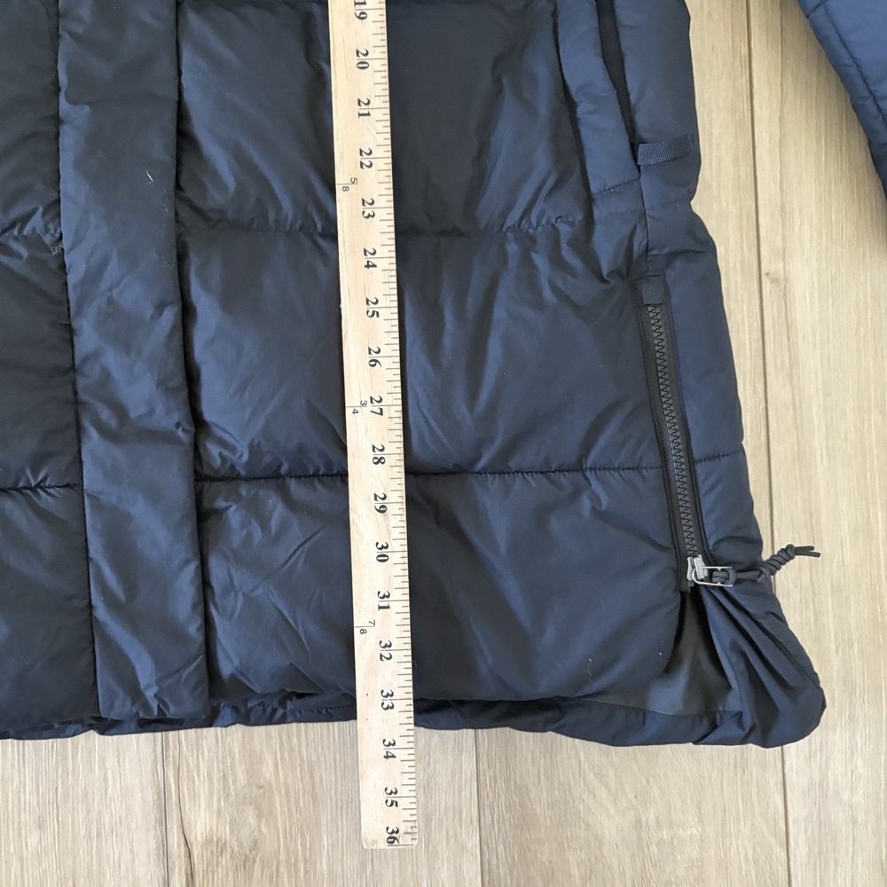 REI Co-Op Jacket Womens L Black Norseland Insulated Parka Down Long Coat Hooded - Picture 5 of 9